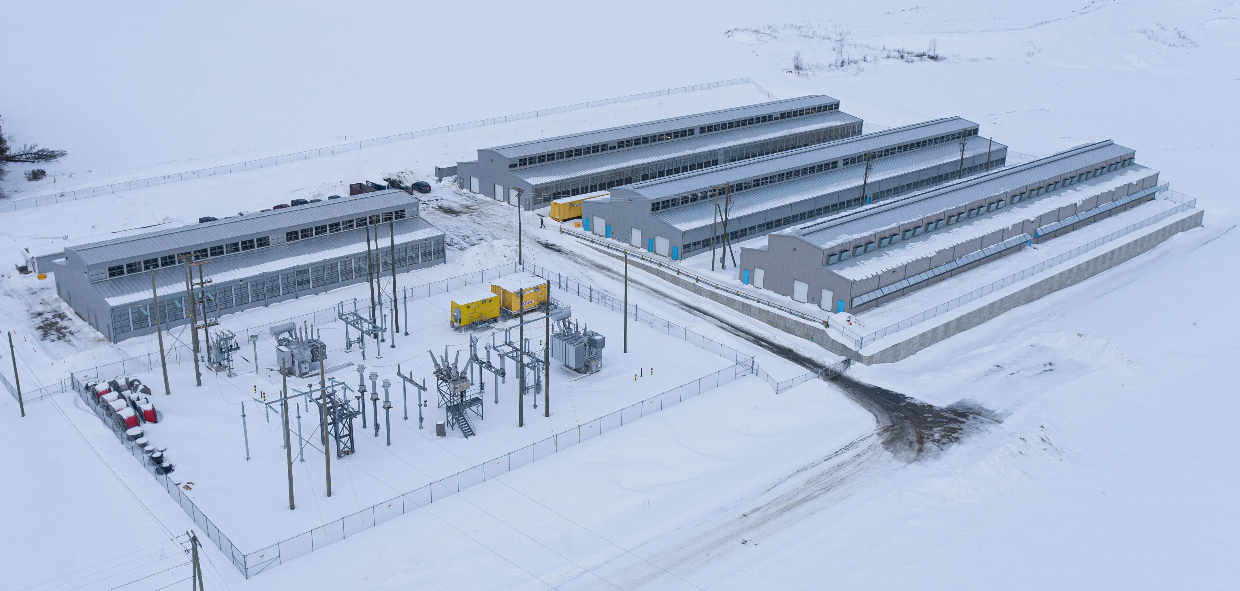 HIVE's data campus in New Brunswick, Canada