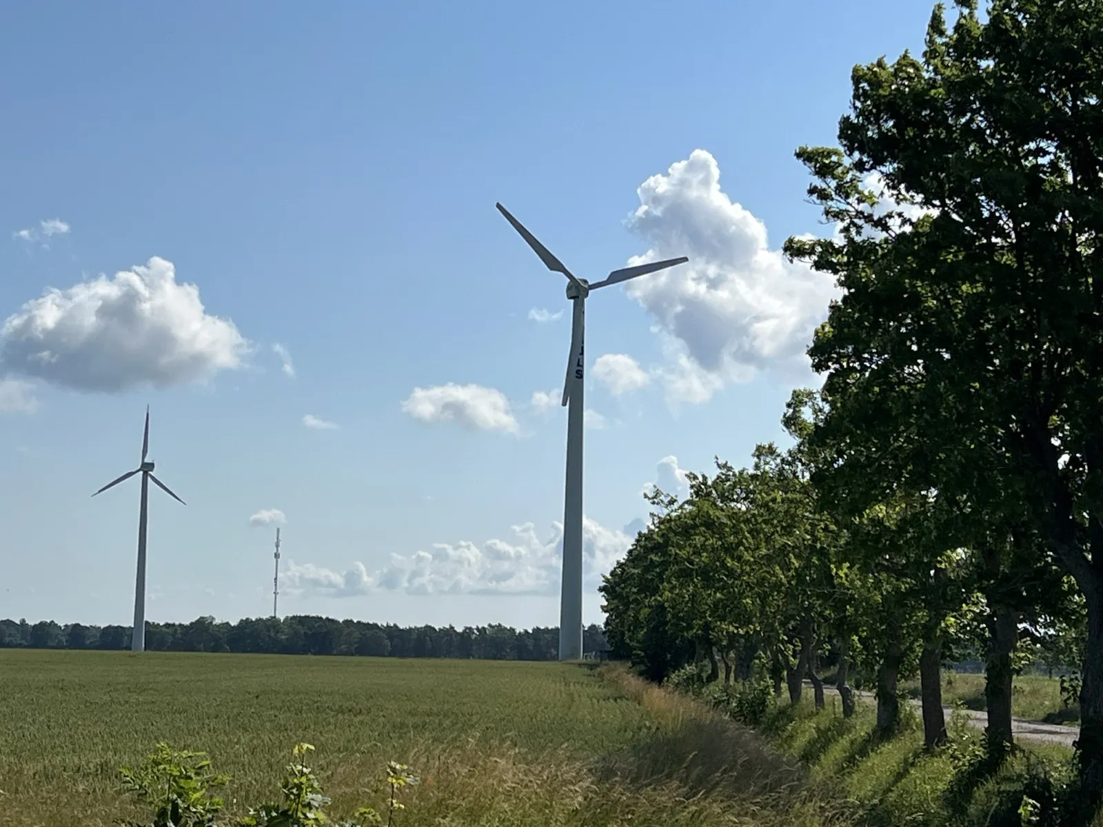 HIVE-owned windmill in Sweden